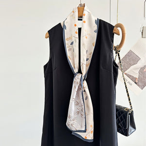 MaraSilk Pure Mulberry Silk Scarf - Ribbon Satin MS684