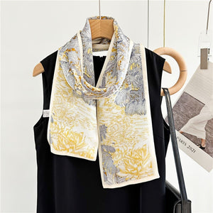 MaraSilk Pure Mulberry Silk Scarf - Ribbon Satin MS686 59" x 6" MS68601