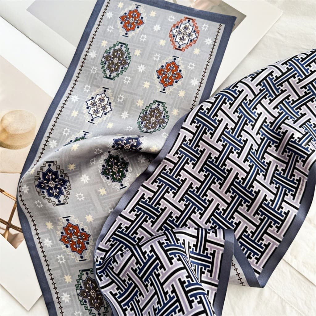 MaraSilk Pure Mulberry Silk Scarf - Ribbon Satin MS687