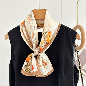 MaraSilk Pure Mulberry Silk Scarf - Ribbon Satin MS690