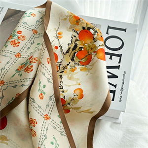 MaraSilk Pure Mulberry Silk Scarf - Ribbon Satin MS690