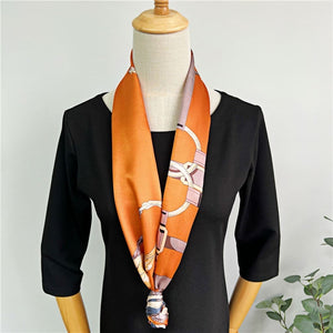 MaraSilk Pure Mulberry Silk Scarf - Ribbon Satin MS691