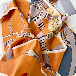 MaraSilk Pure Mulberry Silk Scarf - Ribbon Satin MS691