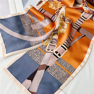 MaraSilk Pure Mulberry Silk Scarf - Ribbon Satin MS691
