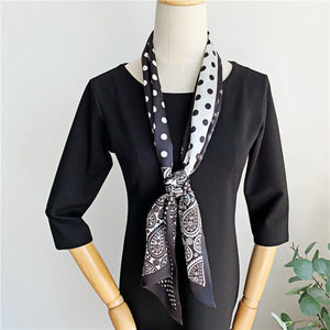 MaraSilk Pure Mulberry Silk Scarf - Ribbon Satin MS692