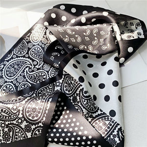 MaraSilk Pure Mulberry Silk Scarf - Ribbon Satin MS692