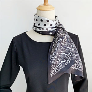 MaraSilk Pure Mulberry Silk Scarf - Ribbon Satin MS692