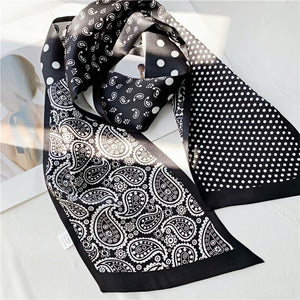 MaraSilk Pure Mulberry Silk Scarf - Ribbon Satin MS692