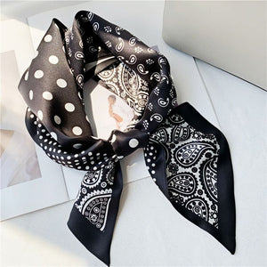 MaraSilk Pure Mulberry Silk Scarf - Ribbon Satin MS692