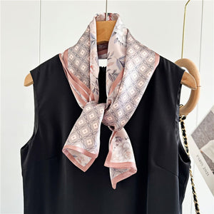 MaraSilk Pure Mulberry Silk Scarf - Ribbon Satin MS693