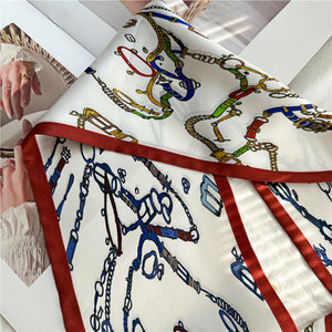 MaraSilk Pure Mulberry Silk Scarf - Ribbon Satin MS694