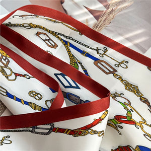 MaraSilk Pure Mulberry Silk Scarf - Ribbon Satin MS694