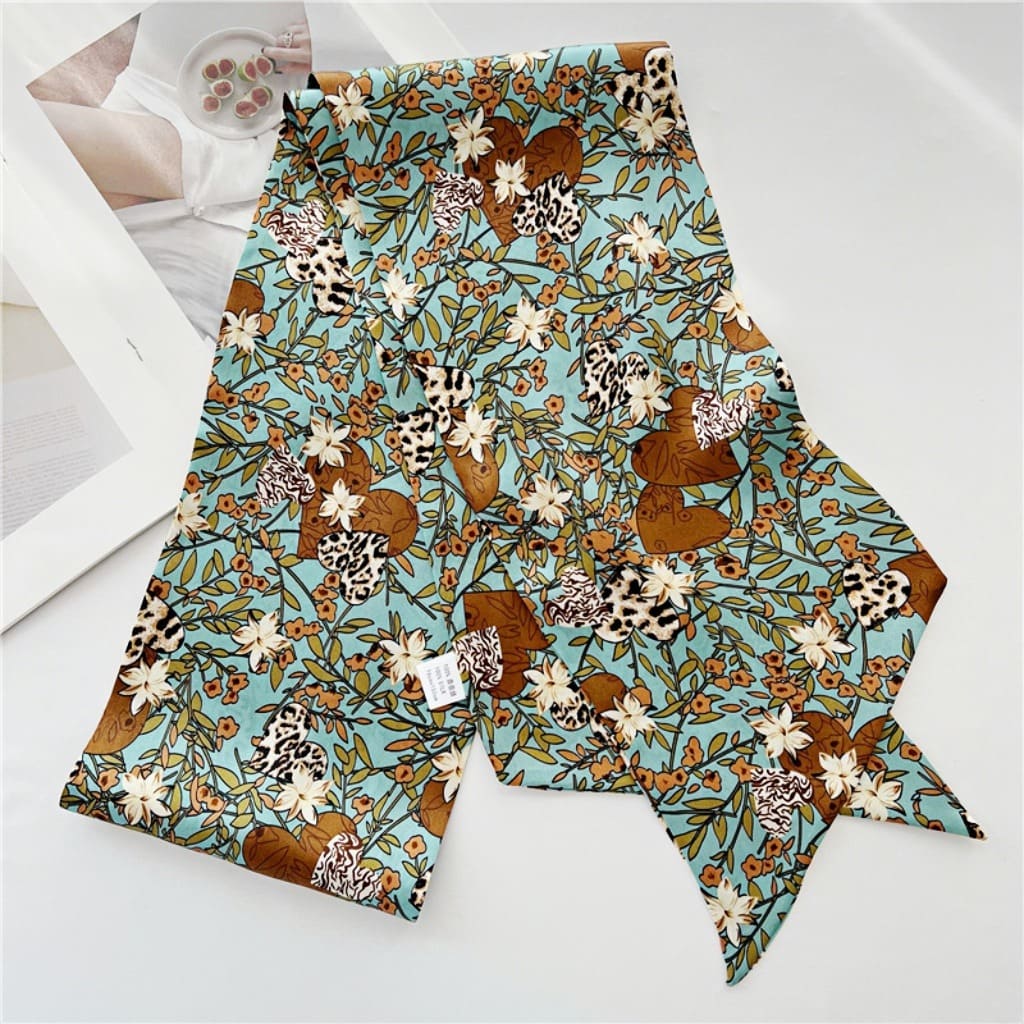 MaraSilk Pure Mulberry Silk Scarf - Ribbon Satin MS695