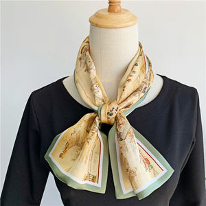 MaraSilk Pure Mulberry Silk Scarf - Ribbon Satin MS696