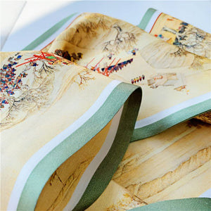 MaraSilk Pure Mulberry Silk Scarf - Ribbon Satin MS696