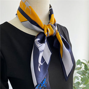 MaraSilk Pure Mulberry Silk Scarf - Ribbon Satin MS697 59" x 6" MS69701