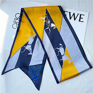 MaraSilk Pure Mulberry Silk Scarf - Ribbon Satin MS697