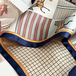 MaraSilk Pure Mulberry Silk Scarf - Ribbon Satin MS698