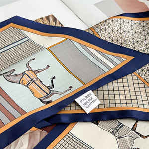 MaraSilk Pure Mulberry Silk Scarf - Ribbon Satin MS698