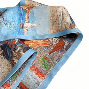 MaraSilk Pure Mulberry Silk Scarf - Ribbon Satin MS699