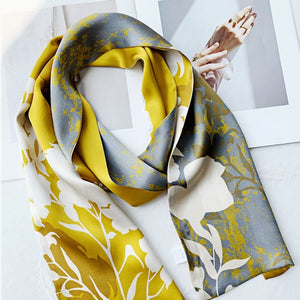 MaraSilk Pure Mulberry Silk Scarf - Ribbon Satin MS701