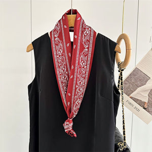 MaraSilk Pure Mulberry Silk Scarf - Ribbon Satin MS702