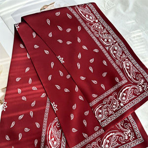 MaraSilk Pure Mulberry Silk Scarf - Ribbon Satin MS702