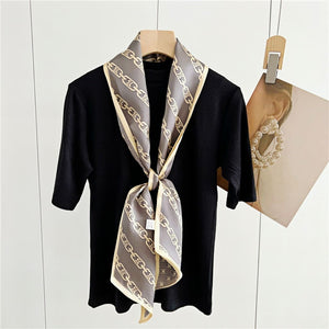 MaraSilk Pure Mulberry Silk Scarf - Ribbon Satin MS704 59" x 6" MS70401