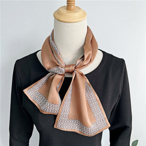 MaraSilk Pure Mulberry Silk Scarf - Ribbon Satin MS706