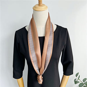 MaraSilk Pure Mulberry Silk Scarf - Ribbon Satin MS706