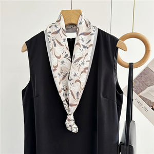 MaraSilk Pure Mulberry Silk Scarf - Ribbon Satin MS709