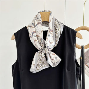MaraSilk Pure Mulberry Silk Scarf - Ribbon Satin MS709