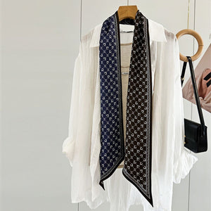 MaraSilk Pure Mulberry Silk Scarf - Ribbon Satin MS712