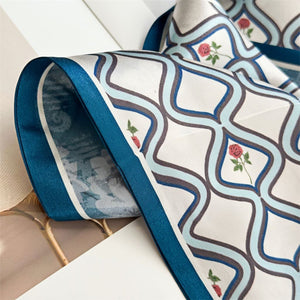 MaraSilk Pure Mulberry Silk Scarf - Ribbon Satin MS714