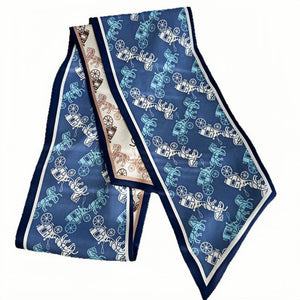 MaraSilk Pure Mulberry Silk Scarf - Ribbon Satin MS715