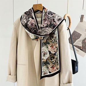 MaraSilk Pure Mulberry Silk Scarf - Ribbon Satin MS716