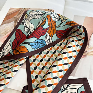 MaraSilk Pure Mulberry Silk Scarf - Ribbon Satin MS717