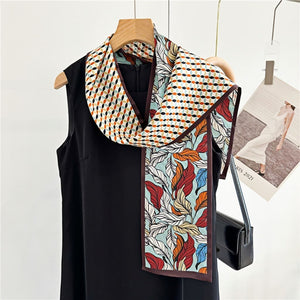 MaraSilk Pure Mulberry Silk Scarf - Ribbon Satin MS717