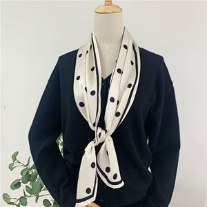 MaraSilk Pure Mulberry Silk Scarf - Ribbon Satin MS719