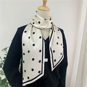 MaraSilk Pure Mulberry Silk Scarf - Ribbon Satin MS719 59" x 6" MS71901