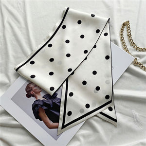 MaraSilk Pure Mulberry Silk Scarf - Ribbon Satin MS719