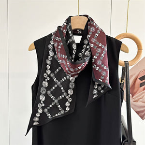 MaraSilk Pure Mulberry Silk Scarf - Ribbon Satin MS720 59" x 6" MS72001