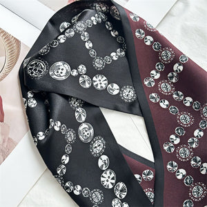 MaraSilk Pure Mulberry Silk Scarf - Ribbon Satin MS720