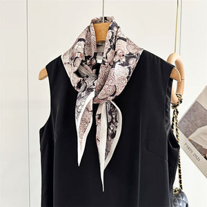 MaraSilk Pure Mulberry Silk Scarf - Ribbon Satin MS721