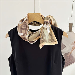 MaraSilk Pure Mulberry Silk Scarf - Ribbon Satin MS722