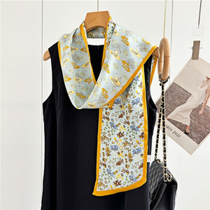 MaraSilk Pure Mulberry Silk Scarf - Ribbon Satin MS725