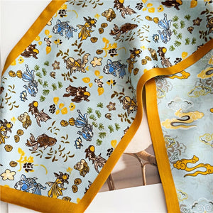 MaraSilk Pure Mulberry Silk Scarf - Ribbon Satin MS725