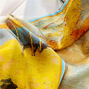 MaraSilk Pure Mulberry Silk Scarf - Ribbon Satin MS727