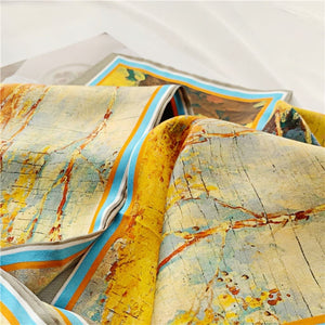 MaraSilk Pure Mulberry Silk Scarf - Ribbon Satin MS727