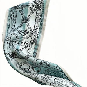 MaraSilk Pure Mulberry Silk Scarf - Ribbon Satin MS728